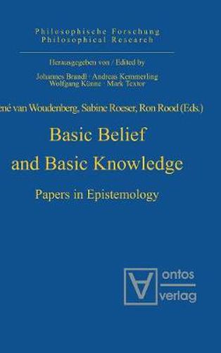 Cover image for Basic Belief and Basic Knowledge: Papers in Epistemology