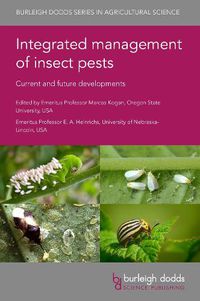 Cover image for Integrated Management of Insect Pests: Current and Future Developments