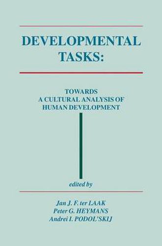 Cover image for Developmental Tasks: Towards a Cultural Analysis of Human Development