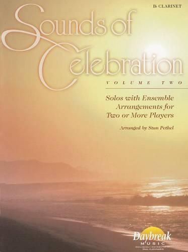 Cover image for Sounds of Celebration - Volume 2 Solos with Ensemble Arrangements for Two or More Players
