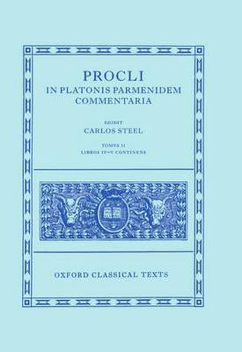 Cover image for Procli in Platonis Parmenidem Commentaria