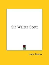 Cover image for Sir Walter Scott