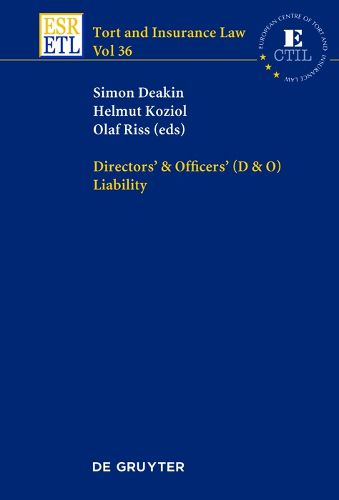 Cover image for Directors & Officers (D & O) Liability