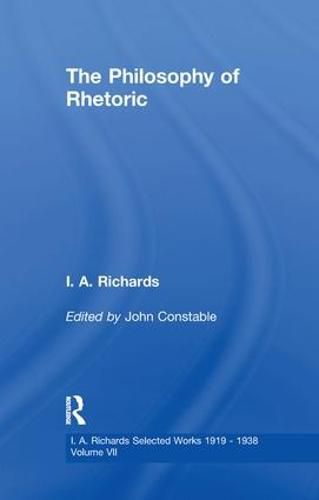 Cover image for Philosophy Rhetoric        V 7