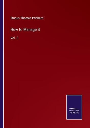 Cover image for How to Manage it: Vol. 3