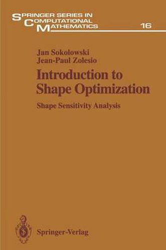 Cover image for Introduction to Shape Optimization: Shape Sensitivity Analysis