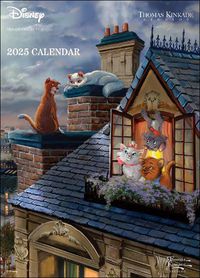 Cover image for Disney Dreams Collection by Thomas Kinkade Studios: 12-Month 2025 Monthly/Weekly Engagement Calendar