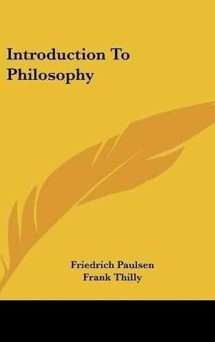 Introduction To Philosophy