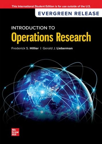 Cover image for Introduction to Operations Research: 2024 Release ISE