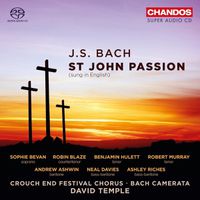 Cover image for J.S. Bach: St John Passion (Sung in English)