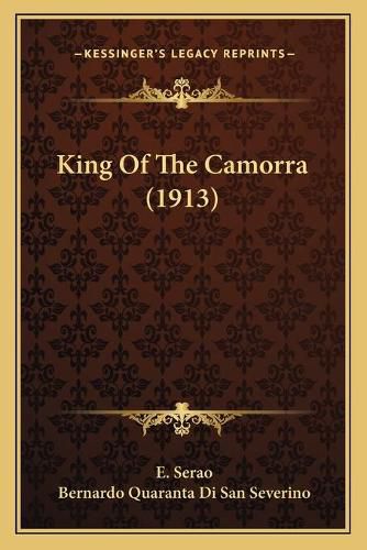 Cover image for King of the Camorra (1913)