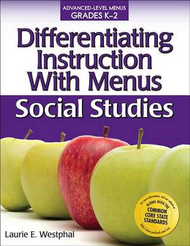 Cover image for Differentiating Instruction With Menus Social Studies: Advanced-Level Menus Grades K-2