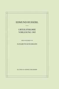 Cover image for Urteilstheorie Vorlesung 1905