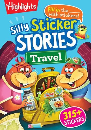 Cover image for Silly Sticker Stories: Travel