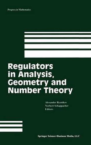 Cover image for Regulators in Analysis, Geometry and Number Theory