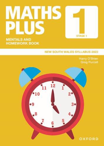 Cover image for Maths Plus NSW Syllabus Mentals and Homework Book Year 1