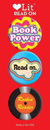 Cover image for Read On 3 Badge Set