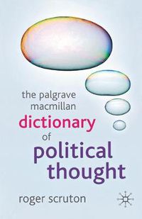 Cover image for The Palgrave Macmillan Dictionary of Political Thought