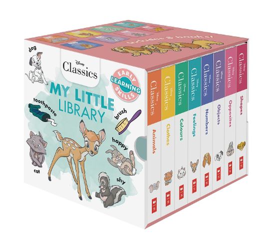 Disney Classics: My Little 8-Book Library Cube