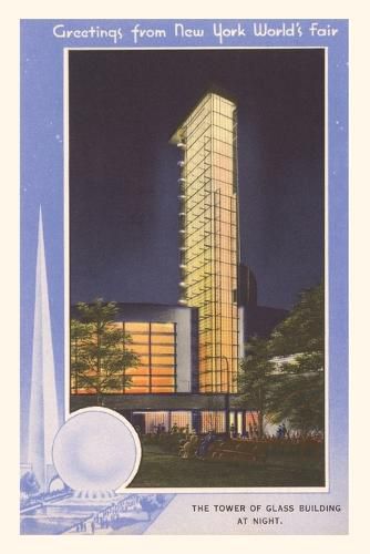 Cover image for Vintage Journal Greetings from New York World's Fair, Tower of Glass