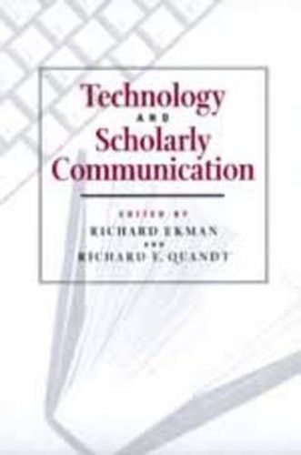 Cover image for Technology and Scholarly Communication