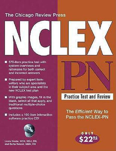 Cover image for The Chicago Review Press NCLEX-PN Practice Test and Review