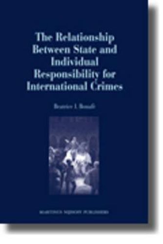 Cover image for The Relationship Between State and Individual Responsibility for International Crimes