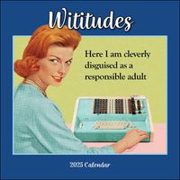 Cover image for Wititudes 2025 Wall Calendar