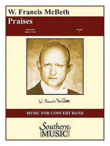 Cover image for Praises: Band/Concert Band Music