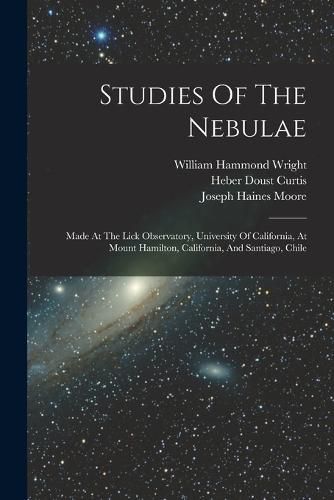 Cover image for Studies Of The Nebulae