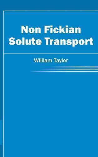 Cover image for Non Fickian Solute Transport