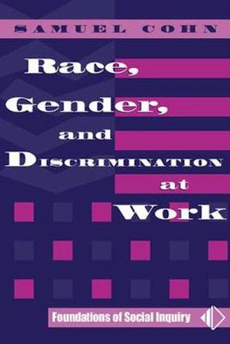 Cover image for Race and Gender Discrimination at Work