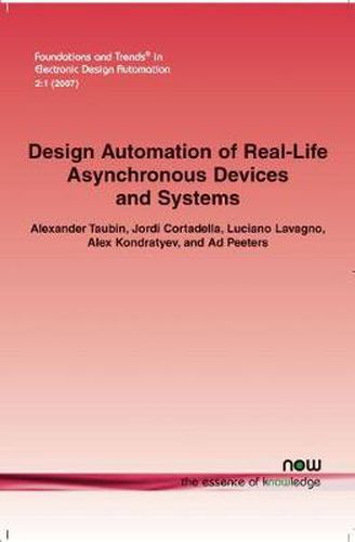 Cover image for Design Automation of Real-Life Asynchronous Devices and Systems