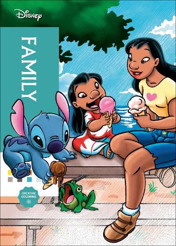 Cover image for Disney Mystery Coloring: Family