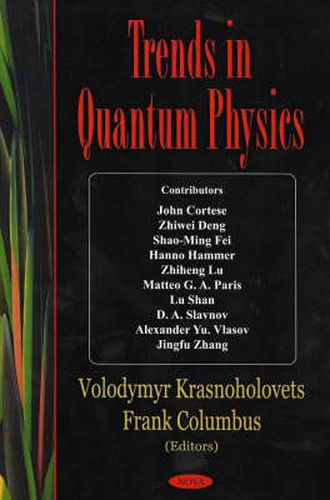 Cover image for Trends in Quantum Physics