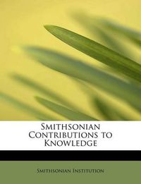 Cover image for Smithsonian Contributions to Knowledge