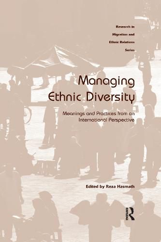 Cover image for Managing Ethnic Diversity: Meanings and Practices from an International Perspective