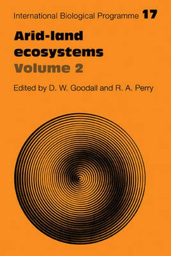 Cover image for Arid Land Ecosystems: Volume 2, Structure, Functioning and Management