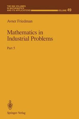 Cover image for Mathematics in Industrial Problems: Part 5