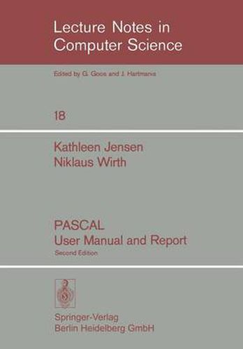 Cover image for PASCAL User Manual and Report