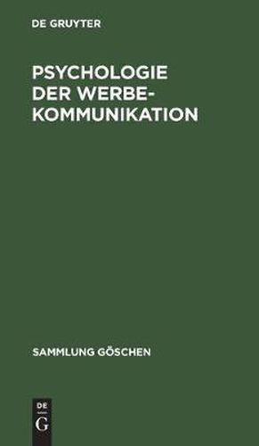 Cover image for Psychologie der Werbekommunikation