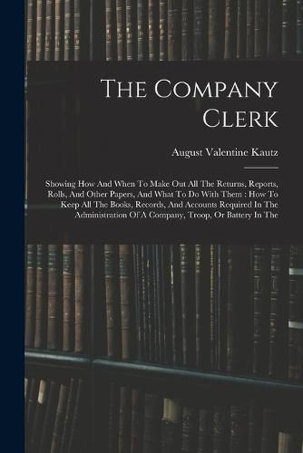 Cover image for The Company Clerk