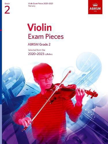 Cover image for Violin Exam Pieces 2020-2023, ABRSM Grade 2, Part