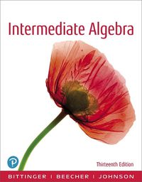 Cover image for Intermediate Algebra