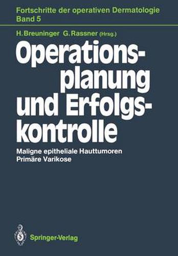 Cover image for Operationsplanung und Erfolgskontrolle