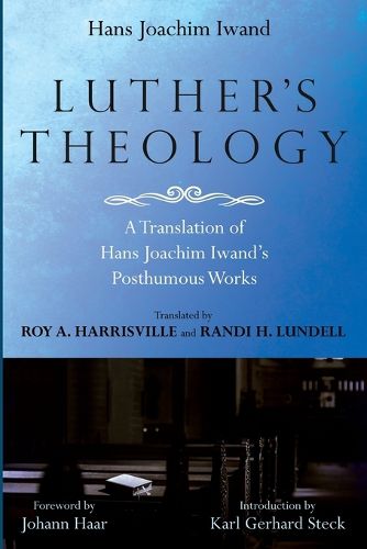 Cover image for Luther's Theology