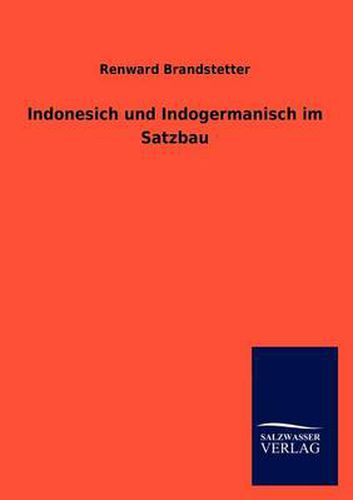 Cover image for Indonesich und Indogermanisch im Satzbau