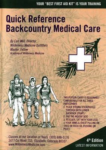 Cover image for Backcountry Medical Care: Quick Reference