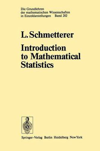 Cover image for Introduction to Mathematical Statistics