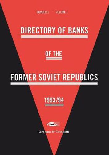 Cover image for Directory of Banks of the Former Soviet Republics 1993/94